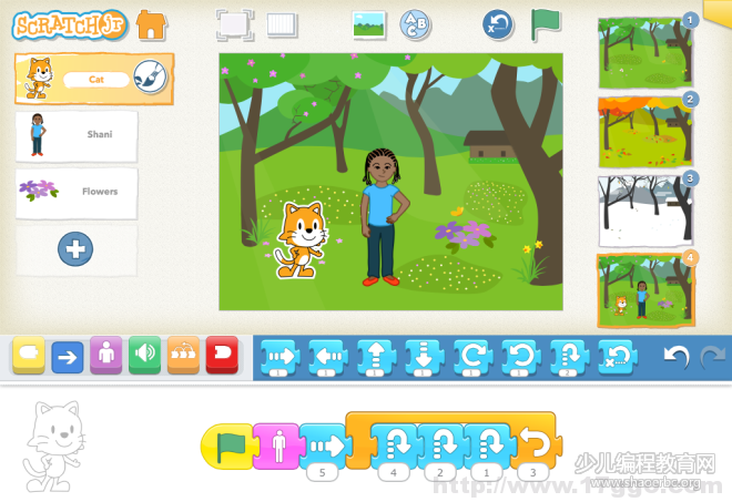 ScratchJr：少兒編程教育啟蒙神器！-少兒編程教育網(wǎng)