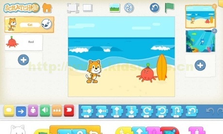 ScratchJr 更適合從小接觸平板的孩子們-少兒編程教育網(wǎng)