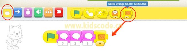 ScratchJR少兒編程啟蒙教程：第四章：火箭發射升空-少兒編程教育網