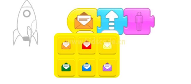 ScratchJR少兒編程啟蒙教程：第四章：火箭發射升空-少兒編程教育網