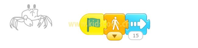 ScratchJR少兒編程啟蒙教程：第三章：蟹兔賽跑故事-少兒編程教育網(wǎng)