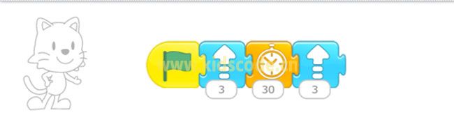 ScratchJR少兒編程啟蒙教程：第三章：過馬路的故事-少兒編程教育網