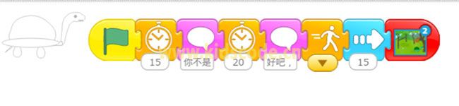 ScratchJR少兒編程啟蒙教程：第三章：龜兔賽跑的故事-少兒編程教育網