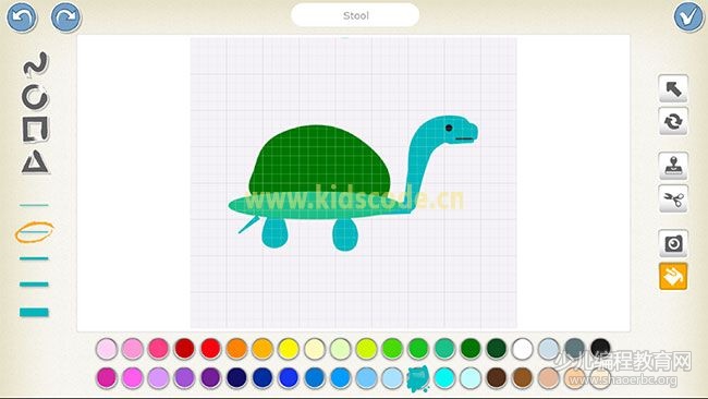 ScratchJR少兒編程啟蒙教程：第三章：龜兔賽跑的故事-少兒編程教育網