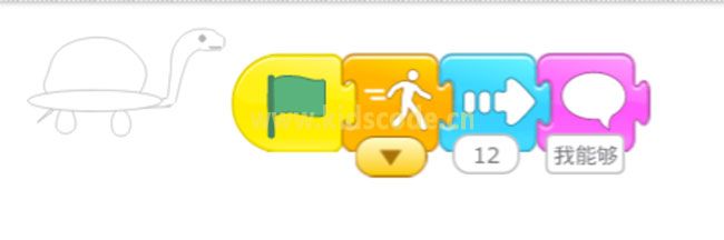 ScratchJR少兒編程啟蒙教程：第三章：龜兔賽跑的故事-少兒編程教育網