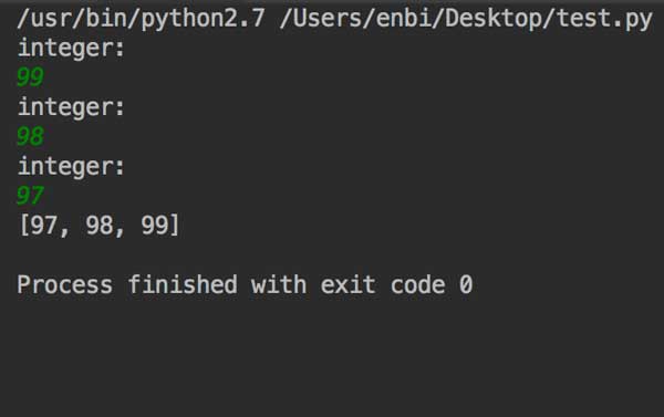 Python基礎練習實例5（數字排序）