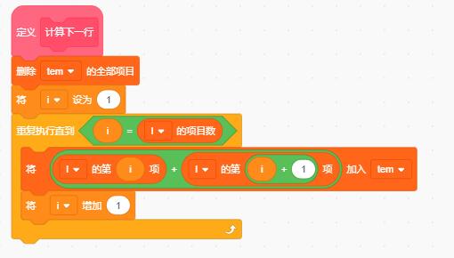 scratch編程繪制數字金字塔（楊輝三角）