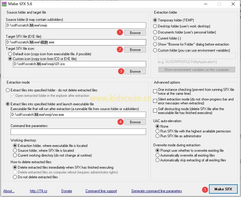 scratch3的作品如何轉換成exe文件
